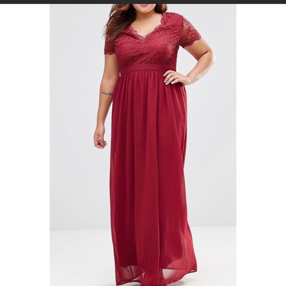 ASOS beautiful  maxi dress plus size